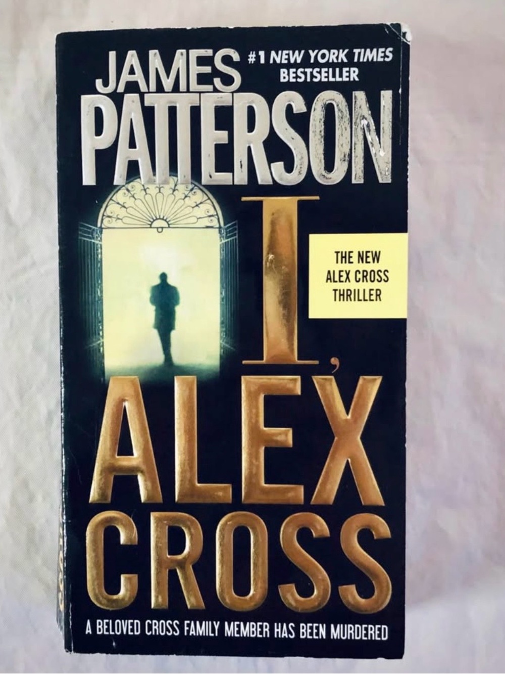 💝 I, Alex Cross by James Patterson - Black & Gold Paperback Thriller